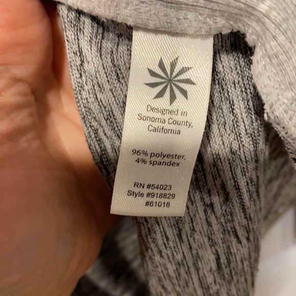 Athleta Marled Full Zip Hoodie EUC - Picture 12 of 15